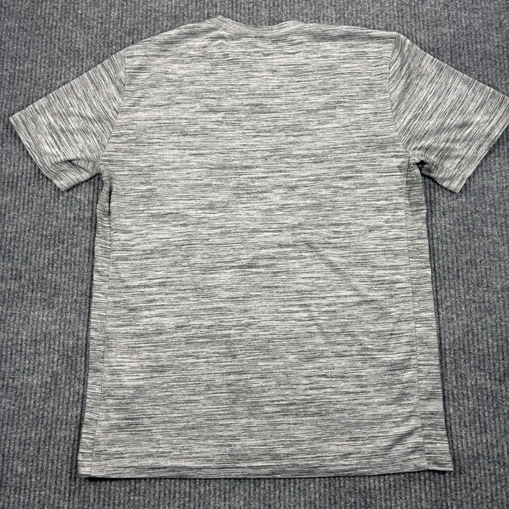 Nike T-Shirt Mens Medium Grey Wake Forest Dri-Fit Space Dye Activewear
